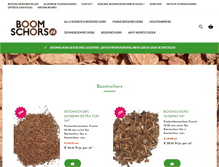 Tablet Screenshot of boomschors.nl